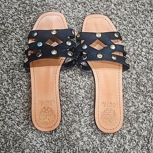 Vince Camuto Studded Slide.